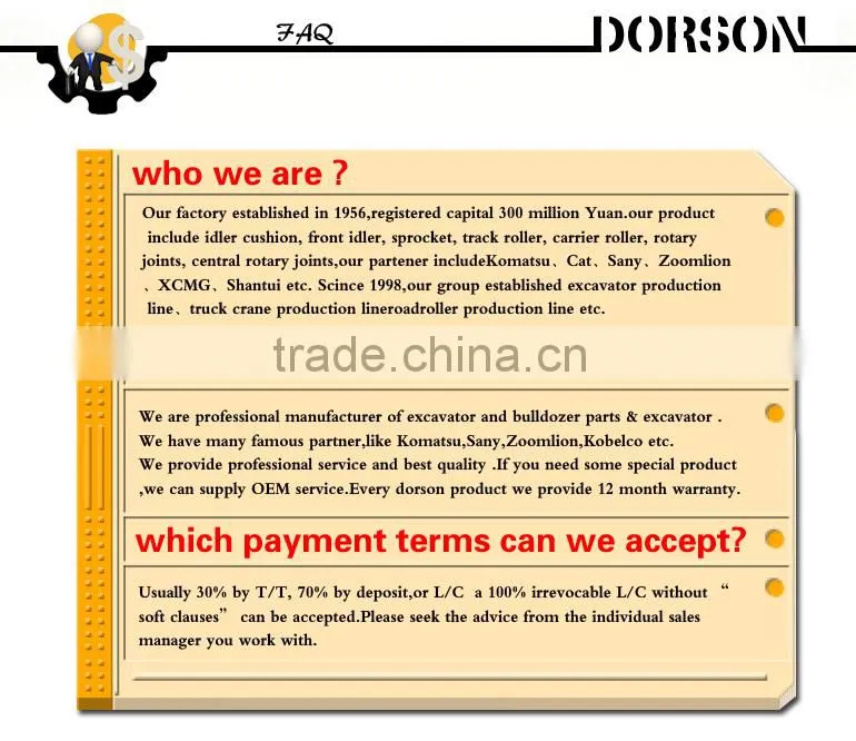 China manufacturer provide various sprocket wheel and OEM sprocket wheel/driving wheel