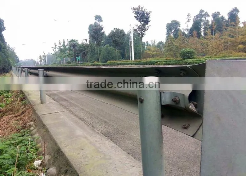 highway guardrail beam shape (ISO certificate),anti-collision guardrail for sale