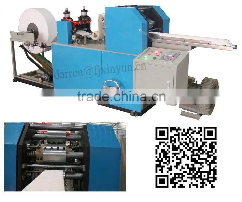 High speed automatic mini face tissue making machines