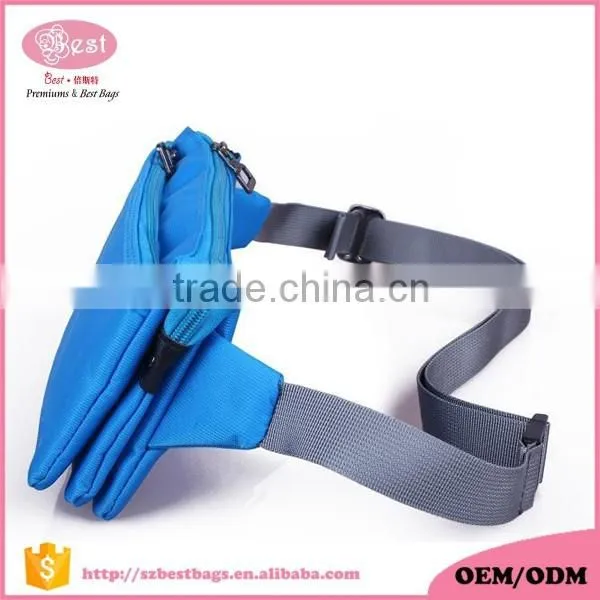 Manufacturer Nylon Running or Cycling Sport Waist Bag