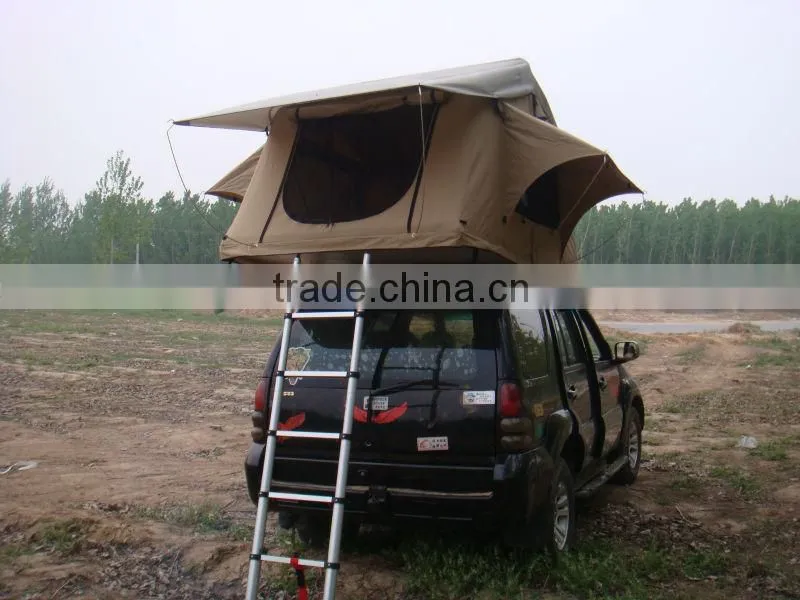 ripstop polycotton canvas 4WD camper roof top tent