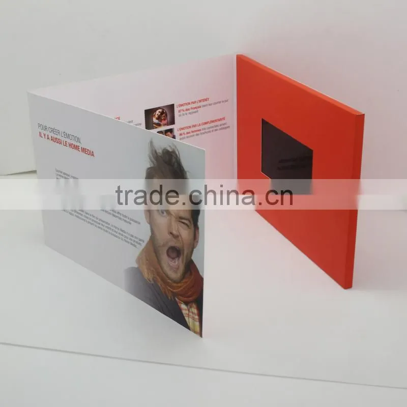10 inch custom invitation lcd video greeting card manufacturer video greeting card