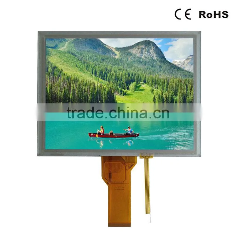 8" inch RGB interface TFT LCD 800x600 with touch screen 50 pins connector