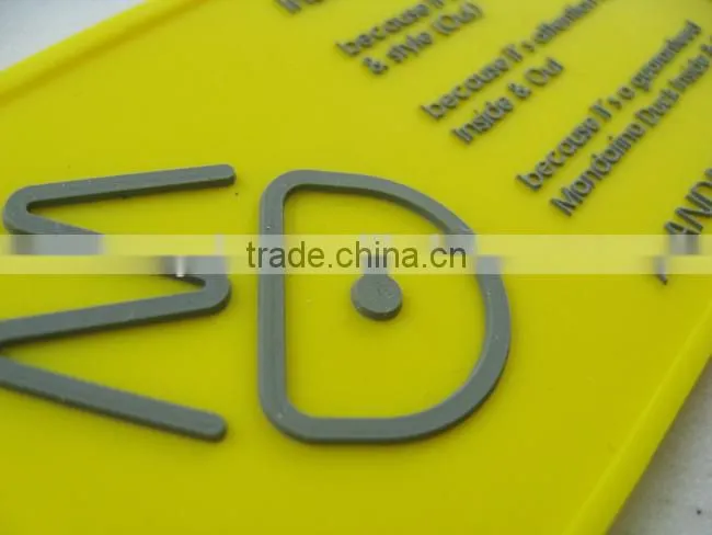 silicone label