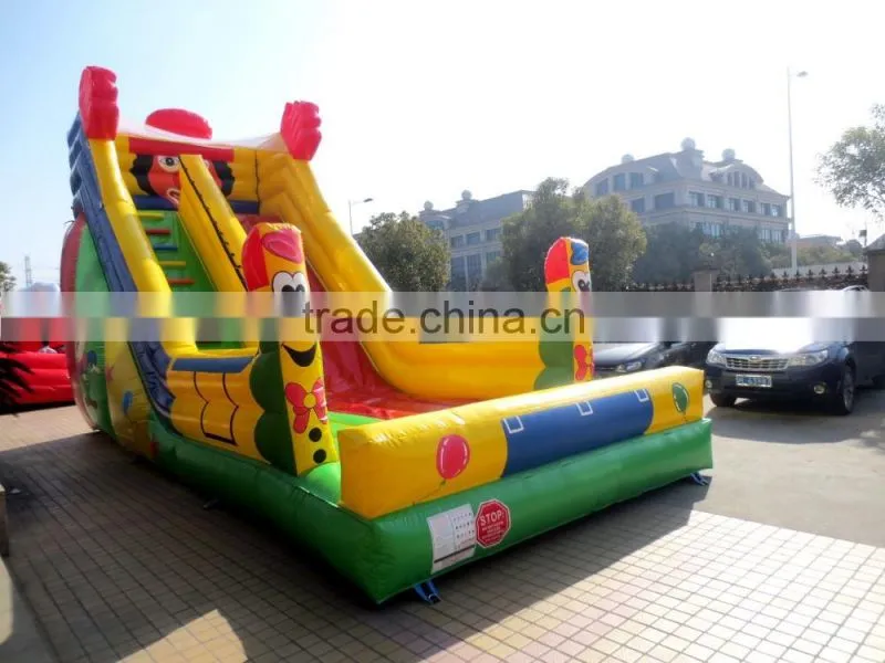 Lanqu inflatable Clown Slide commercial inflatable slide