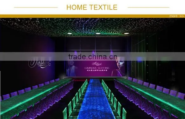 luminous clothing fiber optic light luminous hall curtains