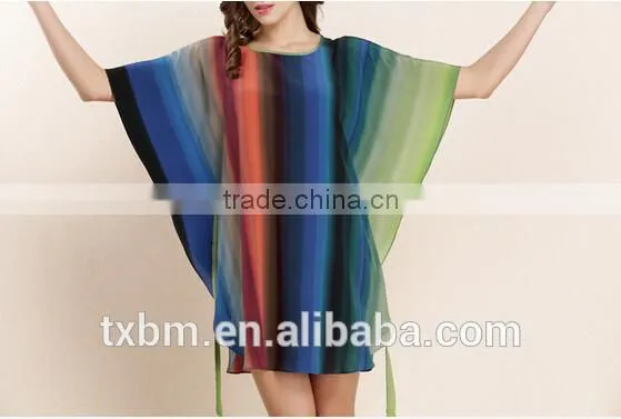 loose comfortable short sleeve silk pajama