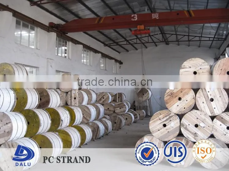 NF A35-035-2001 12.9mm Hot-dip Zinc-coated PC Steel Strand