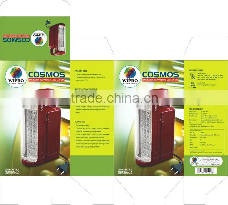 Color box printing, Artwork design