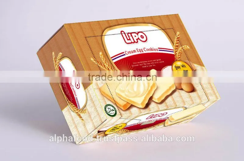 EXCELLENT GIFT - LIPO EGG 100G/BOX CREAM COOKIES