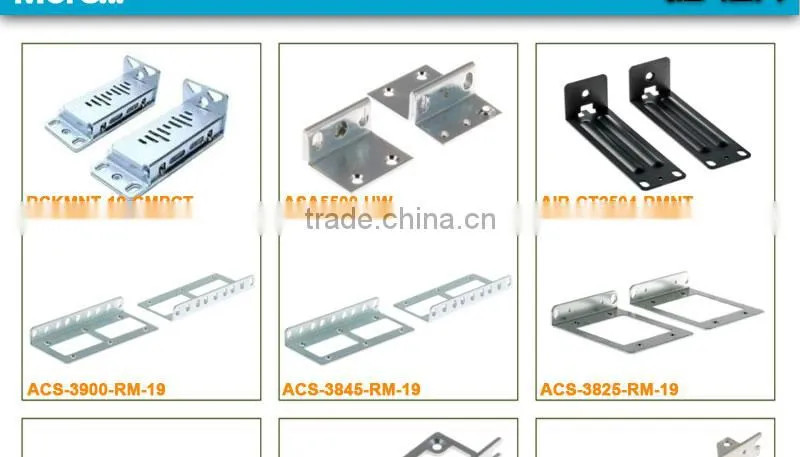 NEW 19IN Rack Mount Kit Brackets for Cisco 3825 Routers, ACS-3825-RM-19