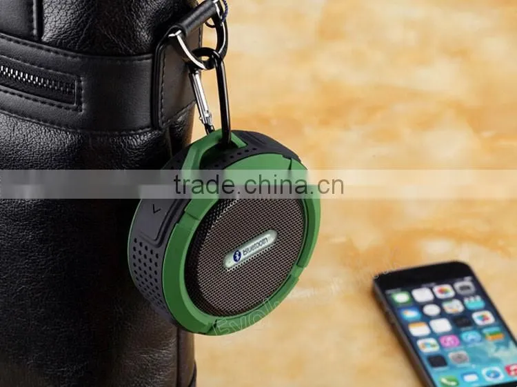 Outdoor and Mini Waterproof shower Bluetooth Speaker with Suction Cup