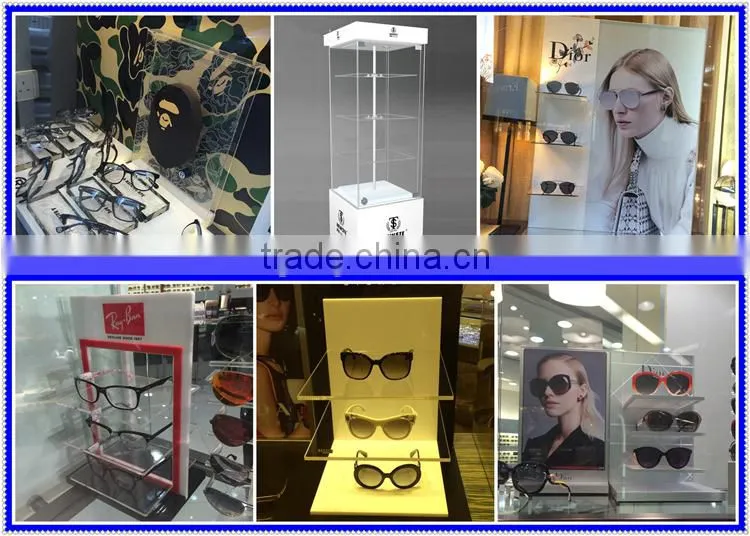Acrylic eyewear case, eyewear showcase, eyeglass display case