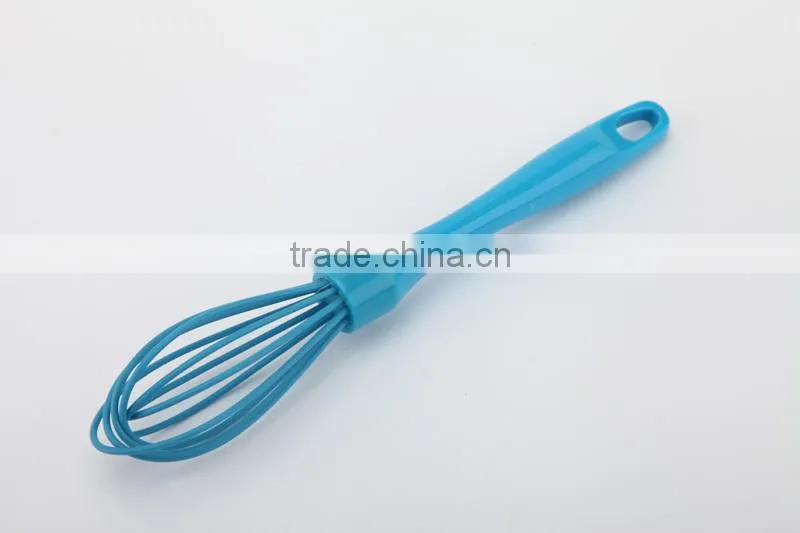 silicone mini small whisk with PS handle