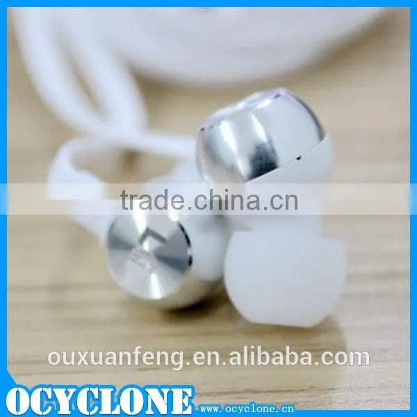 Top selling high quality flat cable earphone for LG phone