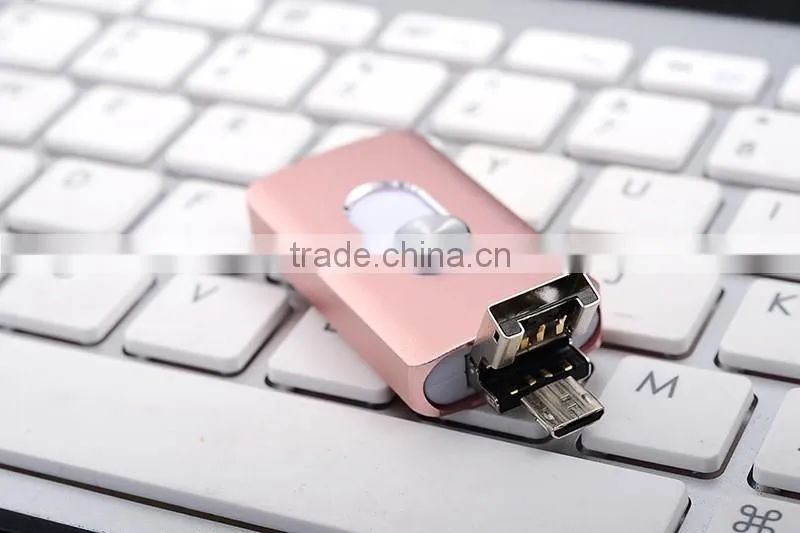 3 in 1 Otg Usb Flash Drive, USB Pen drive For Iphone and Android device