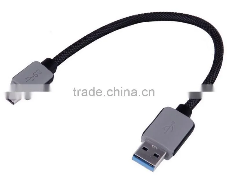 USB 3.0 Female Cable to USB 3.1 Type C Male Short Data Cable Connector Black 0.15m/1m/1.5m available