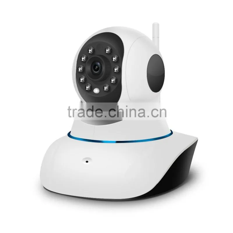 360 Degree View 720P HD IR Control Night Vision Wireless WiFi IP CCTV Video Audio Camera Support 64GB TF Card Onvif Protocol