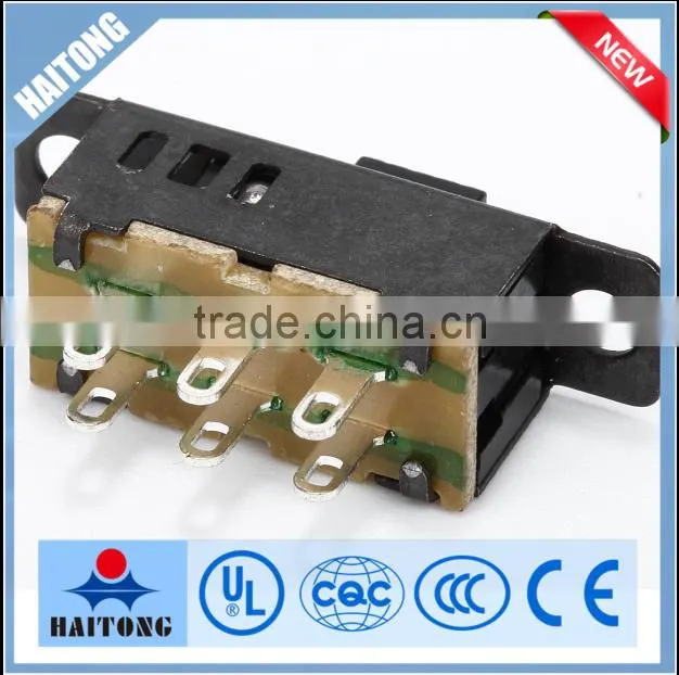 6pin electrical slide switch push button switch side
