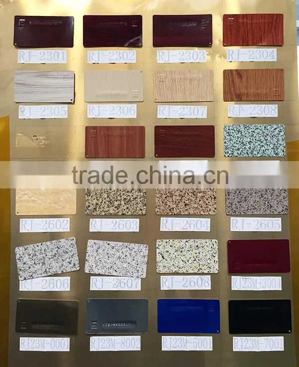 China supplier wall cladding 3mm,4mm,5mm pvdf color coating aluminum sheet