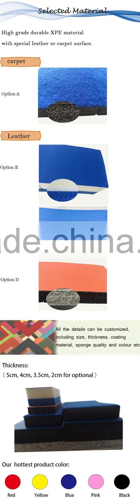 Hot sports gymnastics crash landing mat
