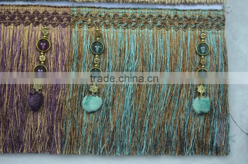 newest tassel fringe for curtain cushion trimmings,decorative tassels for curtains