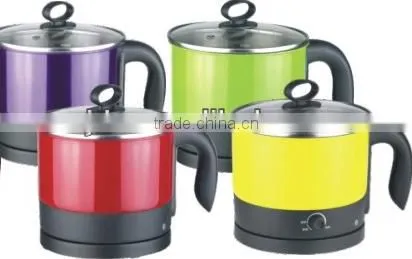 1.2L Hot sale Multi-Functional mini noodle Cooker/ Steamboat