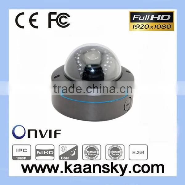 2015 New Design Best selling 2mp 1080p indoor dome ip camera with POE Function optional