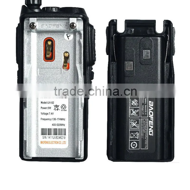 police handheld two way radio baofeng uv-82 dual band ham 2 way radios