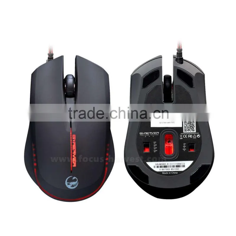 Team Scorpion G-Reaver R2 Ergonomics 200DPI RTS Gaming Mouse Mice