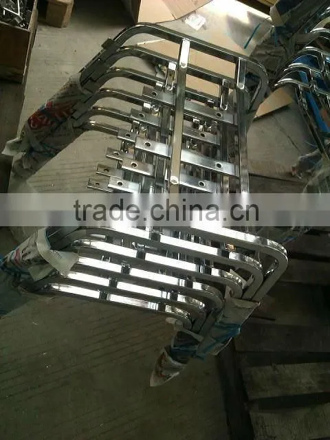 beautiful aluminum part welding