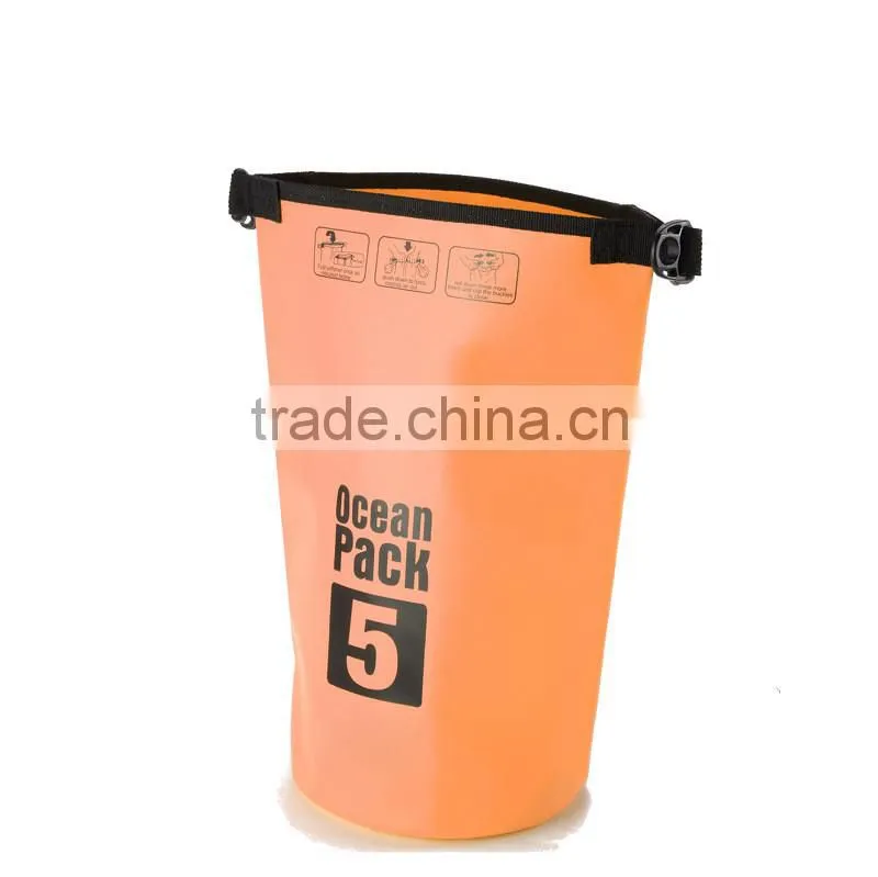 Promotion Waterproof Dry Bag with single shoulder