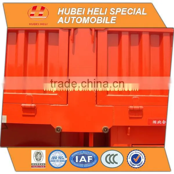 3 axles 60 tons low bed semi trailer