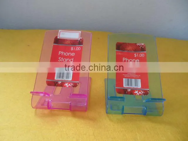 Colour Plastic PS mobile phone holder