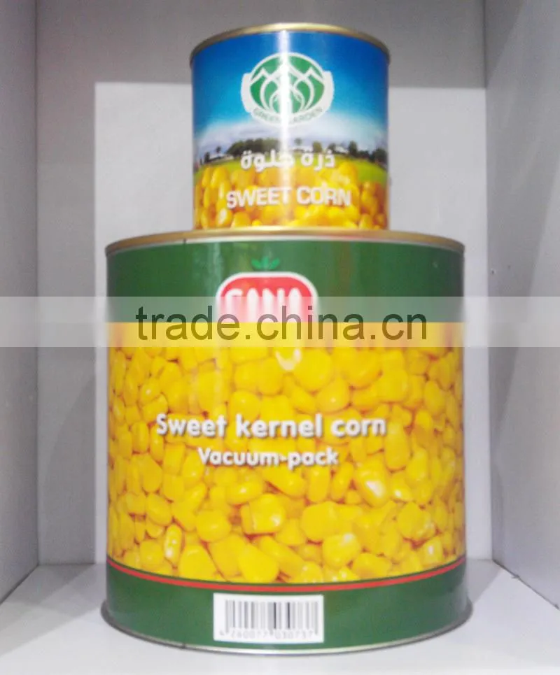 In stock! factory wholesale new crop canned sweet corn