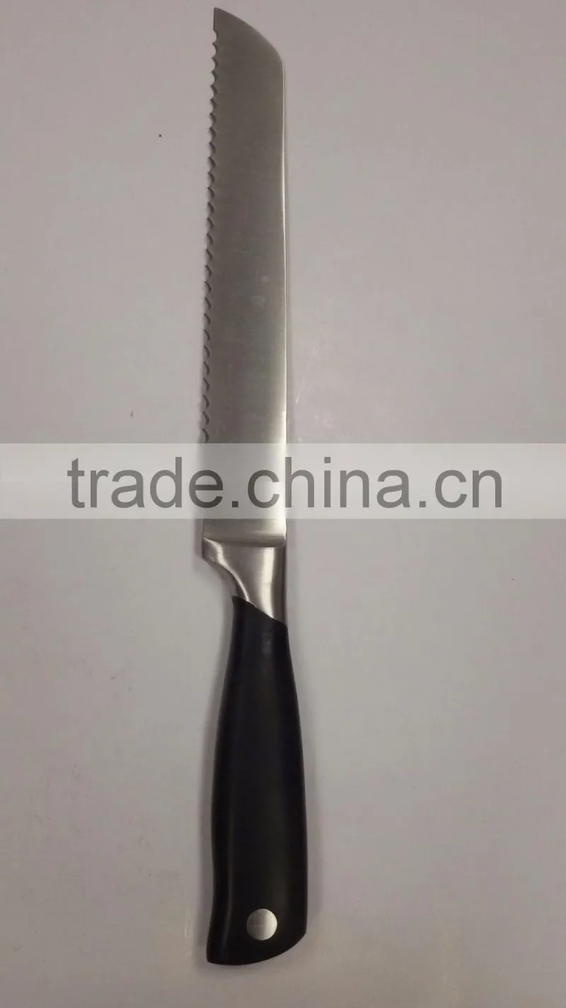 High-grade wooden box packaging six sets of stainless steel chef knife fruit knife