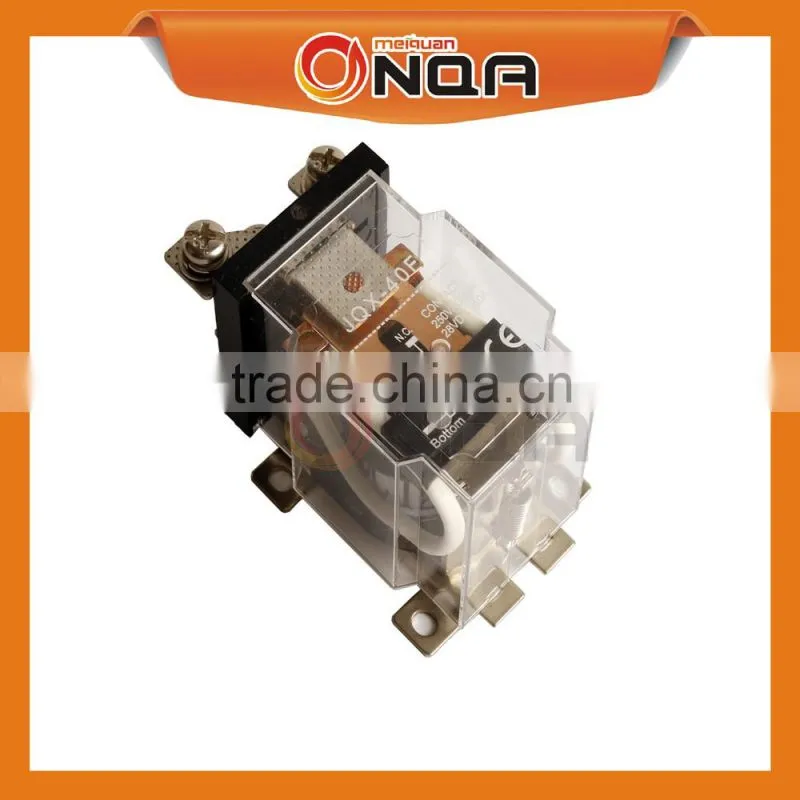 Electric JQX-40F 2Z Power Relay Coil 24VDC High Current Protection Relay