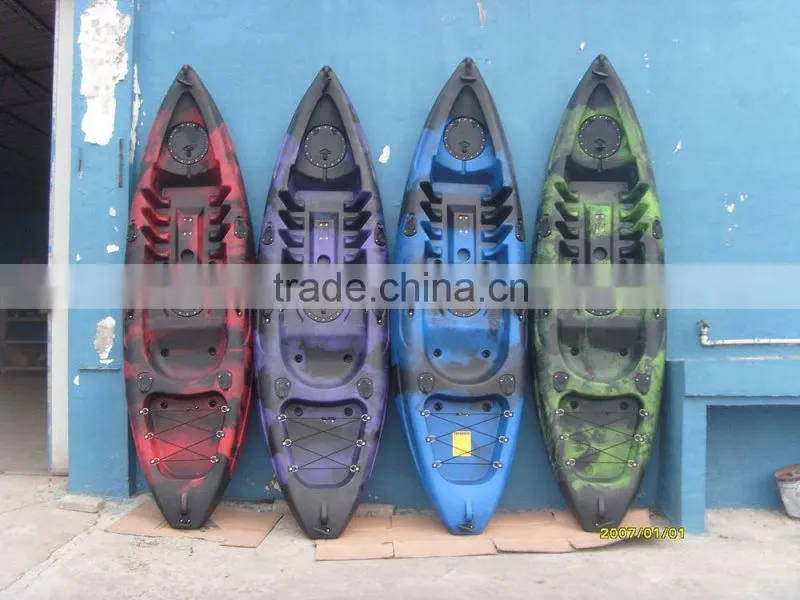 hot selling single kayak ,paddle kayak,plastic kayak ,