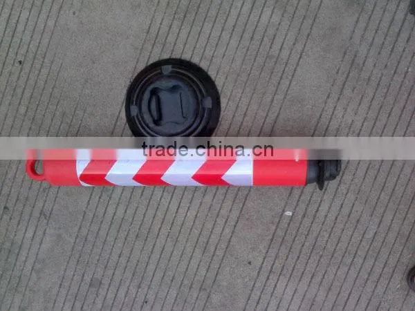 800mm Detachable Reflective Road Safety Plastic Warning Post