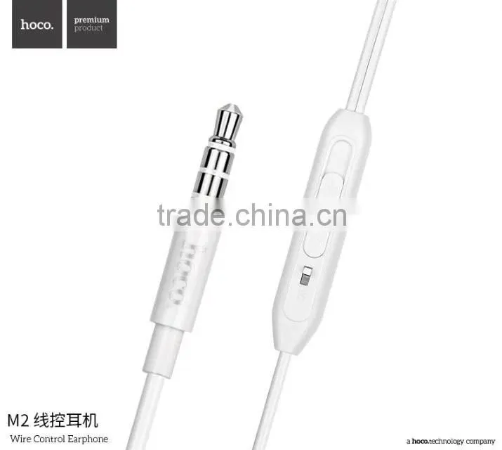 HOCO M2 Wire Control Earphone For iPhone and Android Phone