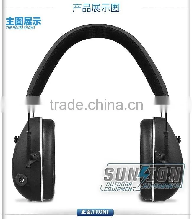 Hot-selling ABS Material Durable Tactical Ear Muff (Electronic Control)