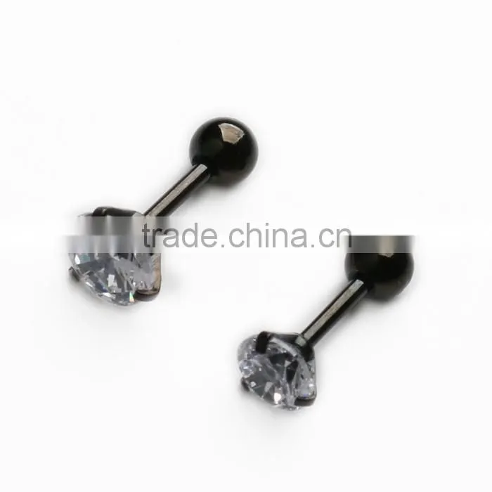 Piercing Jewelry 2016 Surgical Steel Ball Cartilage Custom Made Stud Earring