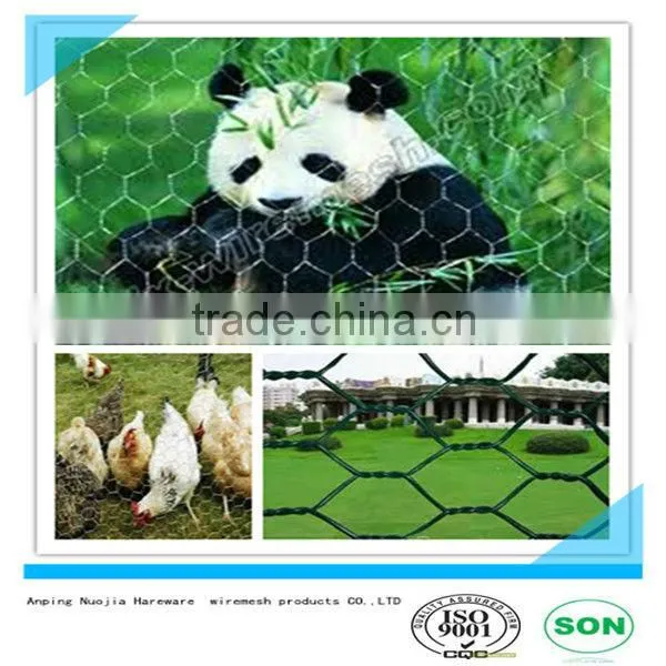 Wholesale Galvanized or PVC coated Chicken Wire Mesh/hexagonal wire mesh (manufacturer ISO9001 )