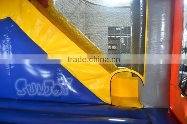 OEM Indoor Sports Theme Inflatable Castle Slide / Cheap Inflatabele Combo For Kids