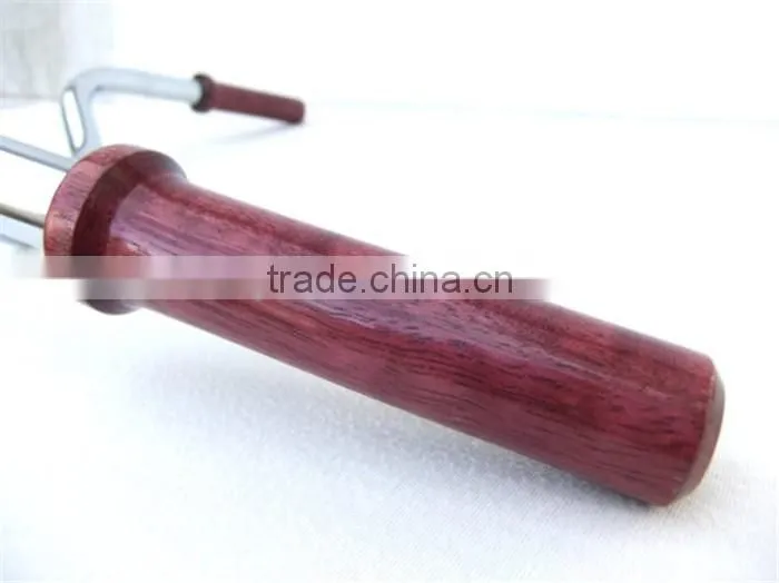 Customized polished wooden bike handlebar