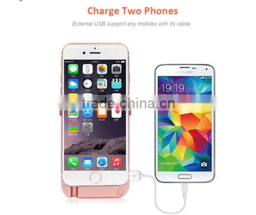 fast charger case for iPhone6/6S power bank case 5800mAh