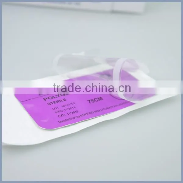 medical surgical sutures needle with thread