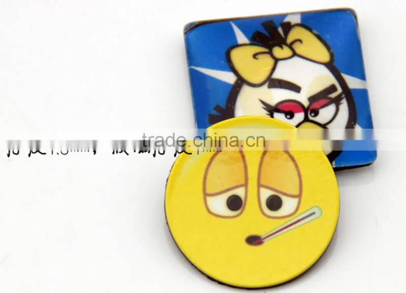 custom logo printed magnet sticker