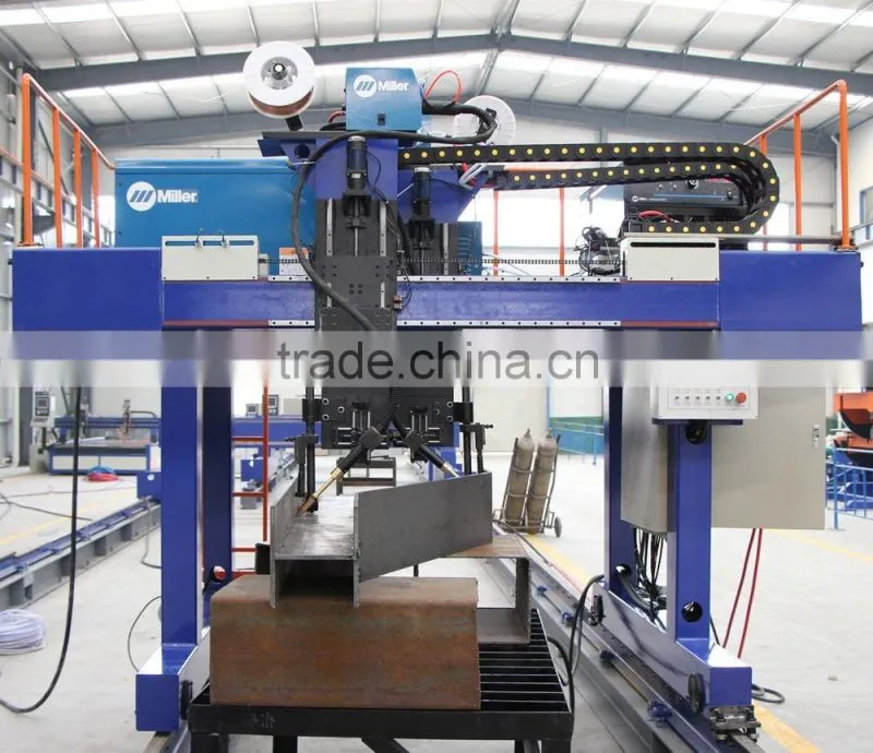 Huafei H Beam Assembly Machine/auto H-beam Production Line/h Beam Automatic Welding Machine