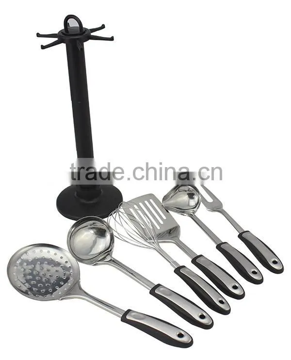 6 pcs stainless steel kitchen tool set